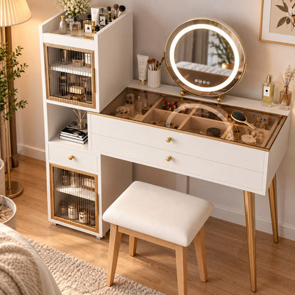 Mary – Lyxigt sminkbord