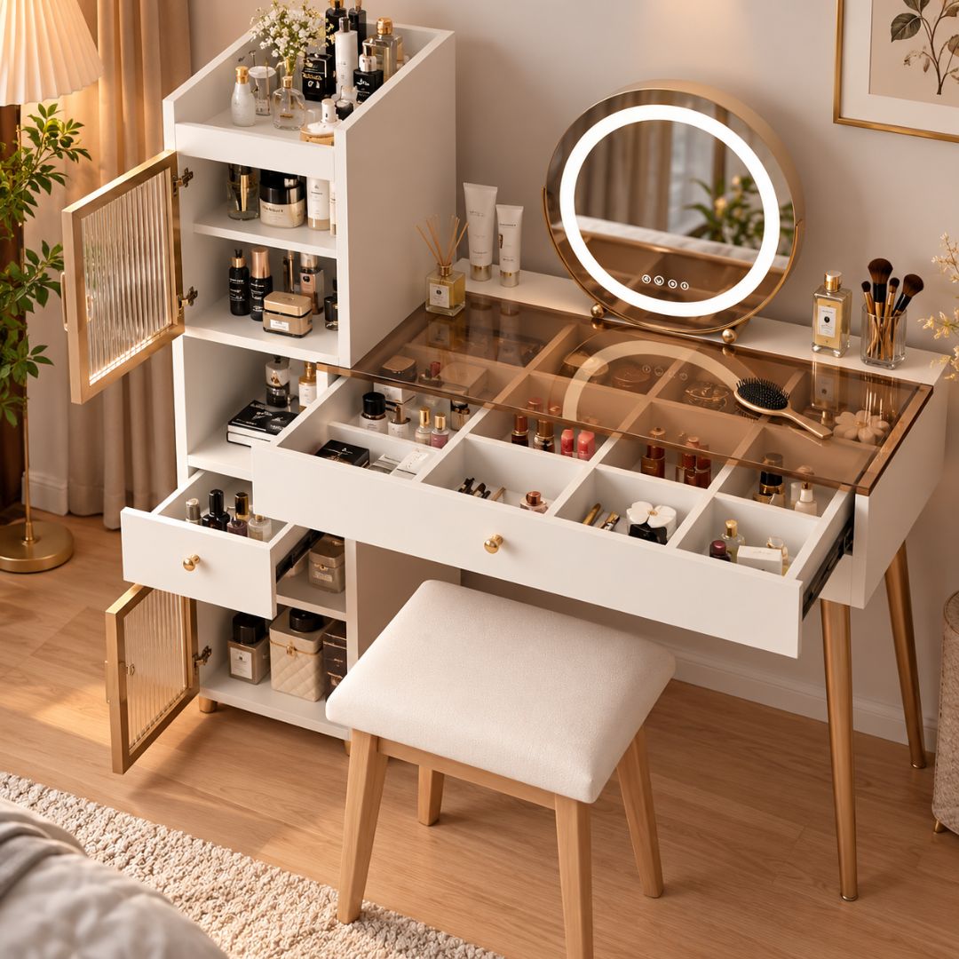 Mary – Lyxigt sminkbord